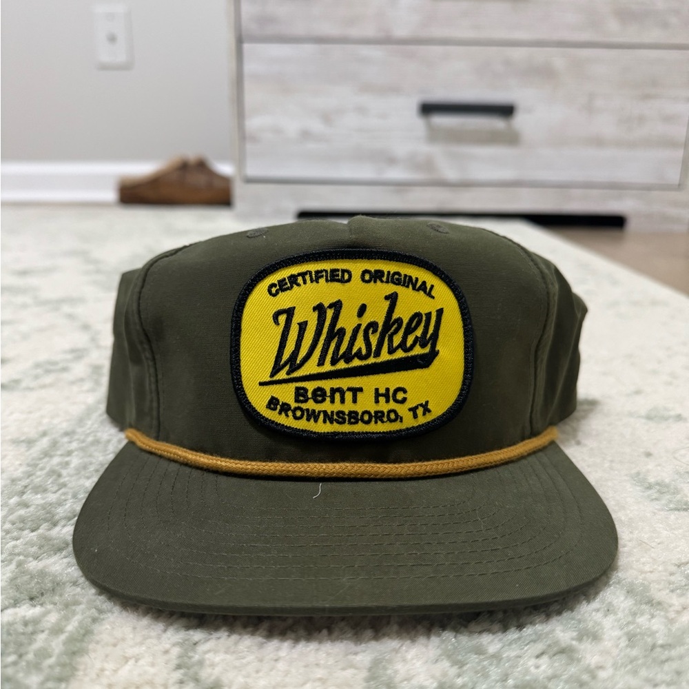 Certified Original Whiskey Olive Green Cap